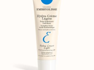 Embryolisse Hydra-Cream Light, lagana hidratantna krema s hijaluronskom kiselinom i kompleksom bijelog lopoča, tuba od 40 ml, za normalnu do mješovitu kožu.