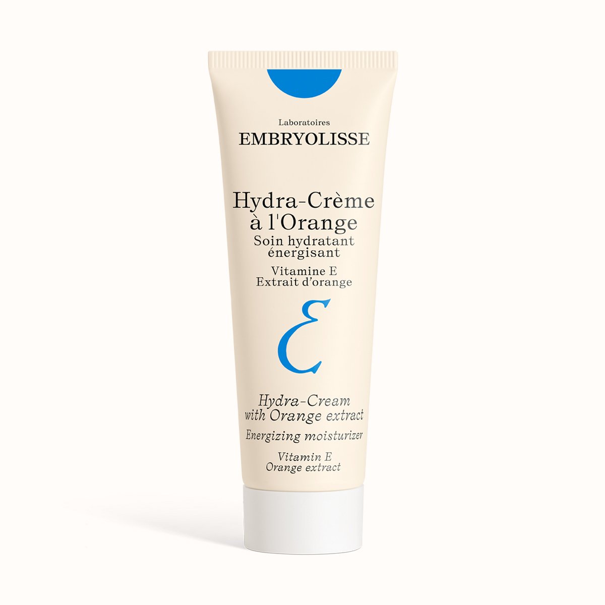 Embryolisse Hydra-Cream s ekstraktom narandže, bogata vitaminima C i E, tuba od 50 ml, hidratantna krema za normalnu i dehidriranu kožu.