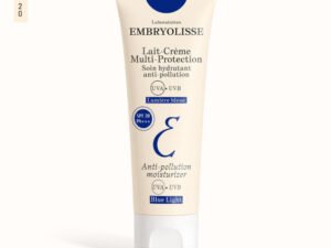 Embryolisse Lait-Crème Multi-Protection, 7 u 1 višenamjenska hidratantna krema, tuba od 40 ml, idealna za svakodnevnu njegu i zaštitu od UV zraka, plavog svjetla i zagađenja.