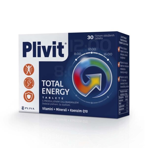 Plivit Total Energy – Cjelodnevna podrška energiji i imunitetu.