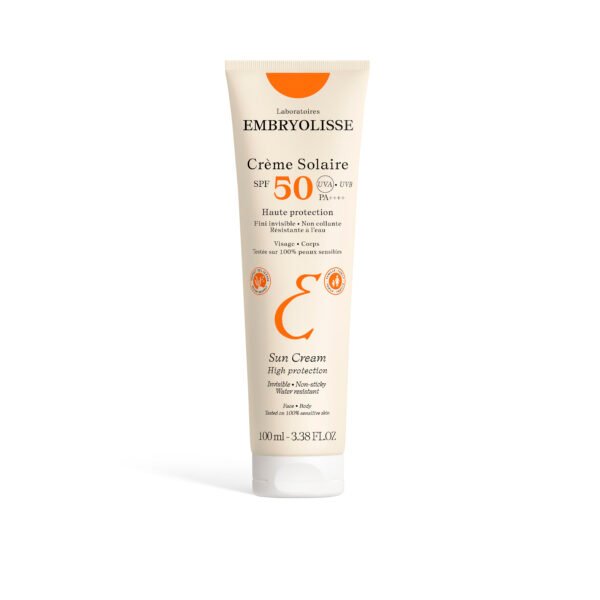 Embryolisse Sun Cream SPF50 – Sveobuhvatna zaštita za kožu.