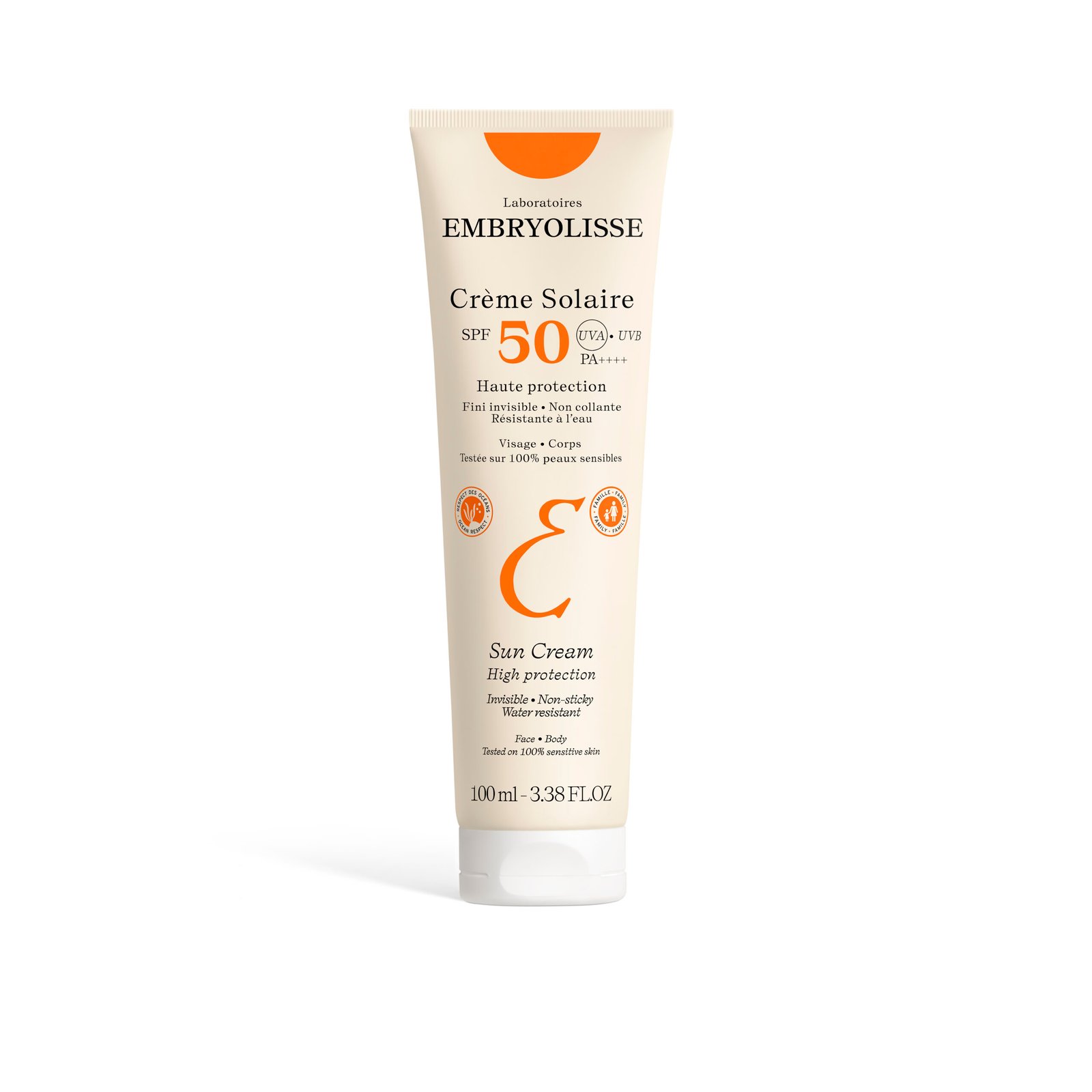 Embryolisse Sun Cream SPF50 – Sveobuhvatna zaštita za kožu.