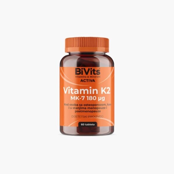 BIVITS ACTIVA VITAMIN K2-MK7 180 MCG, A 60