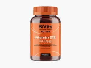 BiVits ACTIVA Vitamin B12 – 1 tableta sa 1000 µg vitamina B12 za prevenciju deficita i podršku zdravlju nervnog sistema