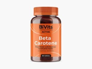 BiVits ACTIVA Beta-Carotene – 1 tableta sa 6 mg beta-karotena za zdravlje kože, vida i imunološku zaštitu