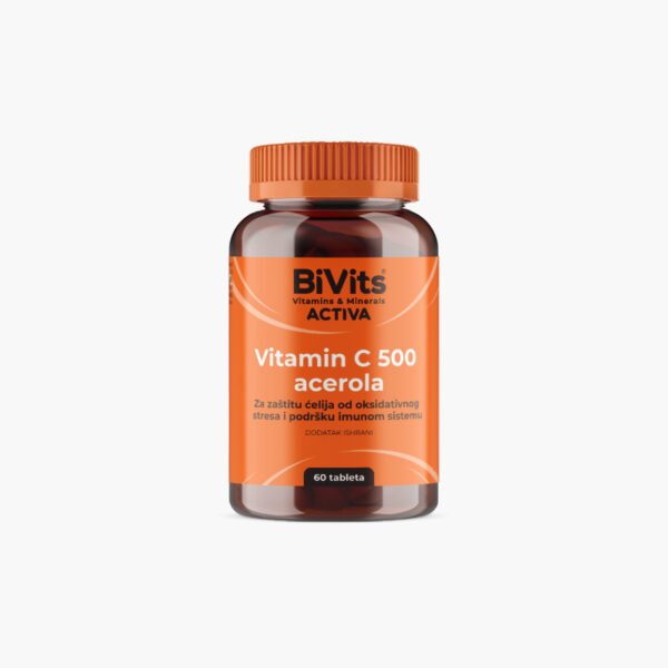 BIVITS ACTIVA VITAMIN C500 ACEROLA, A60