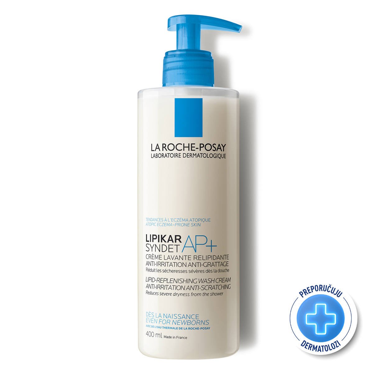 La Roche-Posay Lipikar Syndet AP+ gel za pranje 400ml