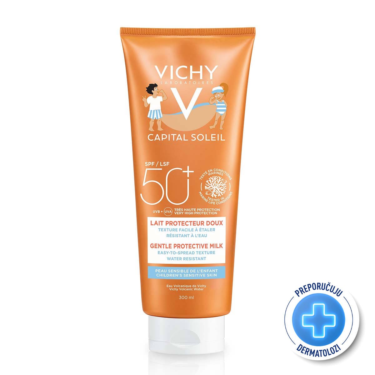 VICHY Capital Soleil Dječje mlijeko SPF50+ 300ml