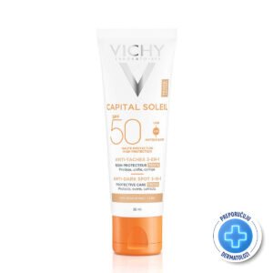 VICHY Capital Soleil Obojena zaštitna krema 3u1 SPF50+ protiv tamnih mrlja 50ml