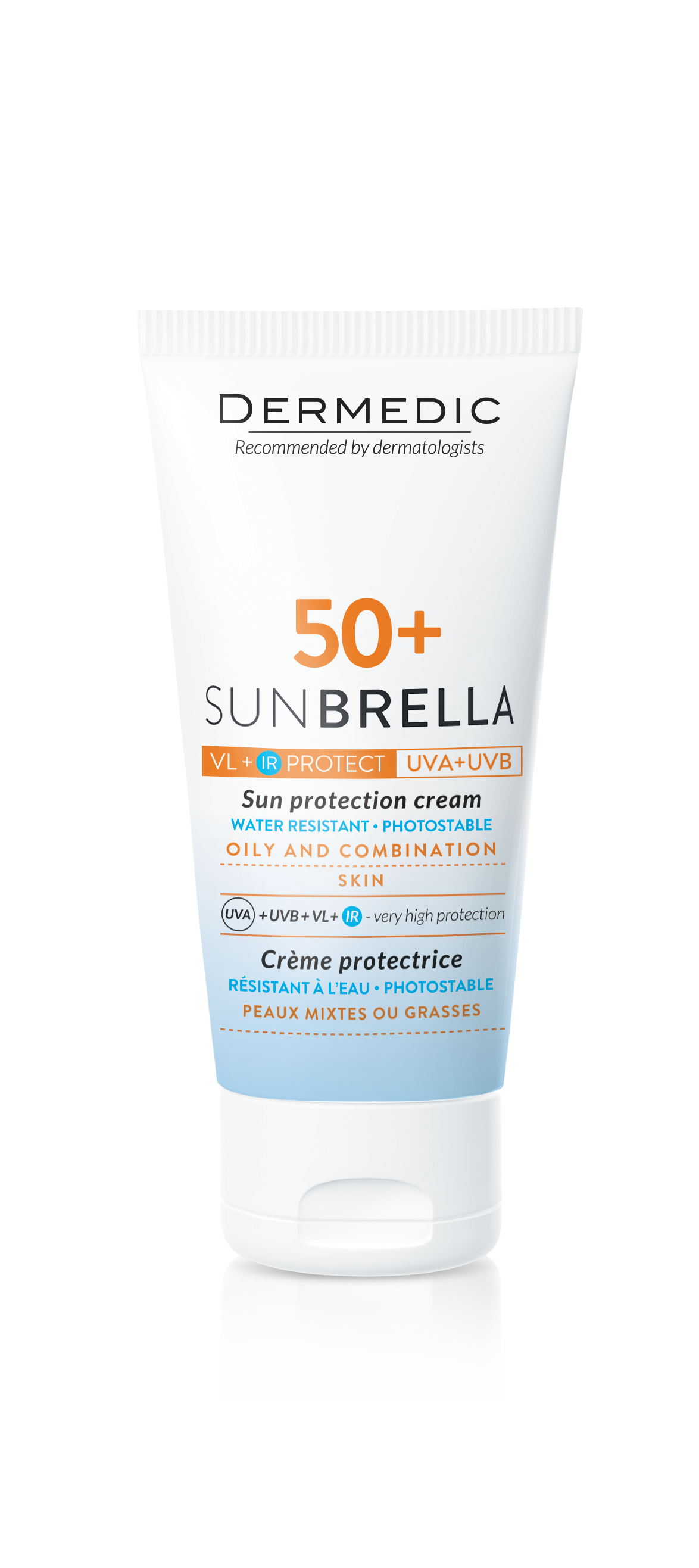 DERMEDIC Sunbrella Zaštitna krema za masnu i kombinovanu kožu SPF50+ 50ml