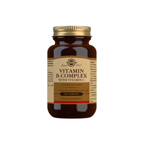 SOLGAR B complex + vitamin C tbl. A100