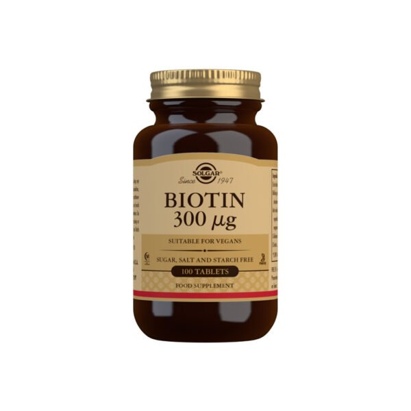 SOLGAR Biotin tbl a100