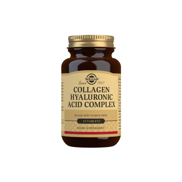 SOLGAR Collagen Hyaluronic Acid Complex tbl A30