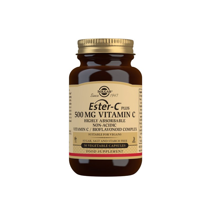 SOLGAR Ester-C® Plus 500mg cps a50