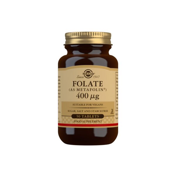 SOLGAR Folat 400mcg tbl a50
