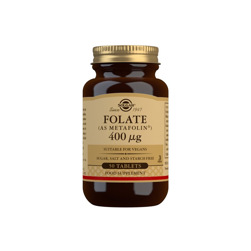SOLGAR Folat 400mcg tbl a50