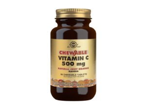 SOLGAR Vitamin C okus narandža tablete za žvakanje A90
