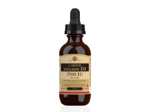 SOLGAR Vitamin D3 kapi 2500IU 59ml