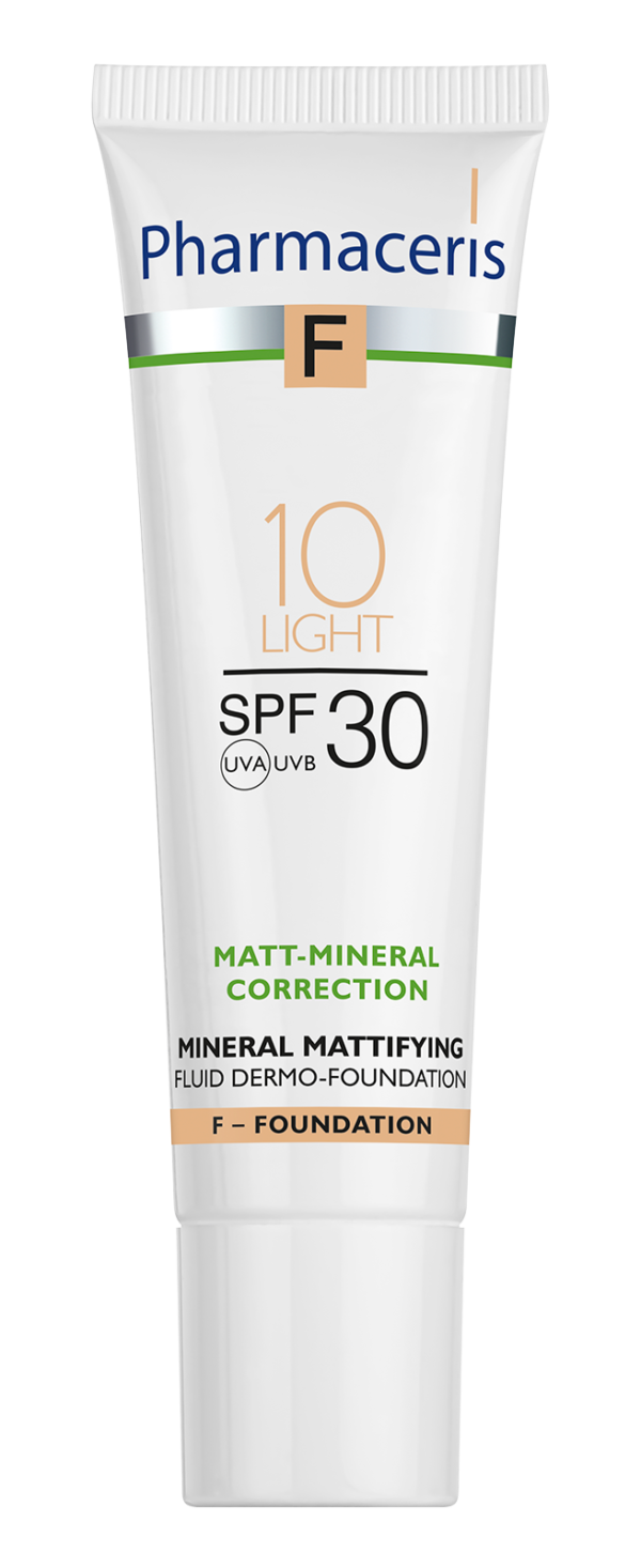 Mineralni matirajući tečni puder_LIGHT SPF 30