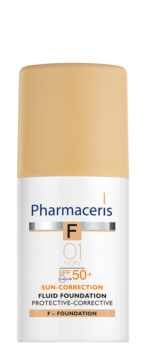 PHARMACERIS F-Zaštitno korektivni tečni puder SPF50 30ml
