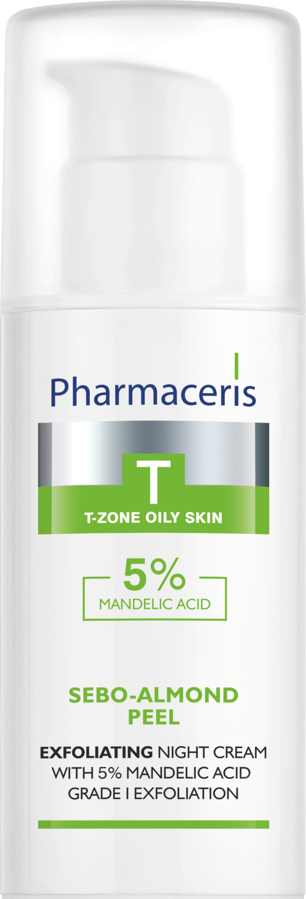 PHARMACERIS Sebo-Almnog Peel eksfolirajuća noćna krema sa 5% mandelične kiseline 50ml