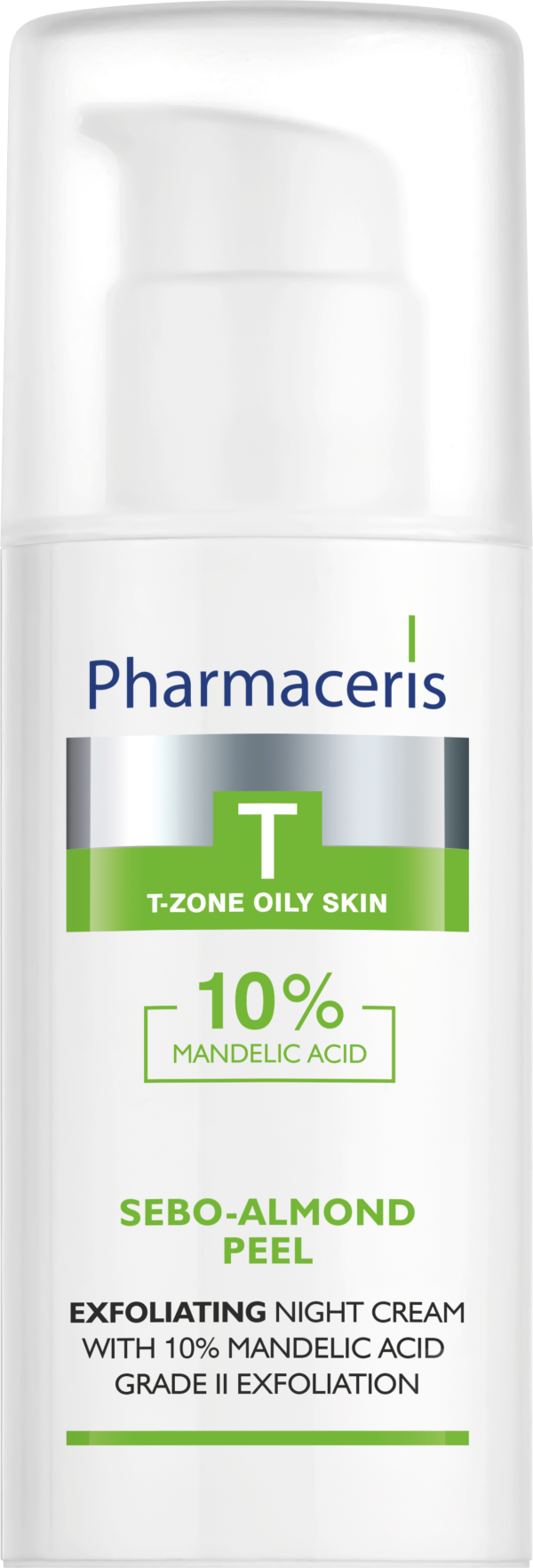 PHARMACERIS Sebo-Almnog Peel eksfolirajuća noćna krema sa 10% mandelične kiseline 50ml