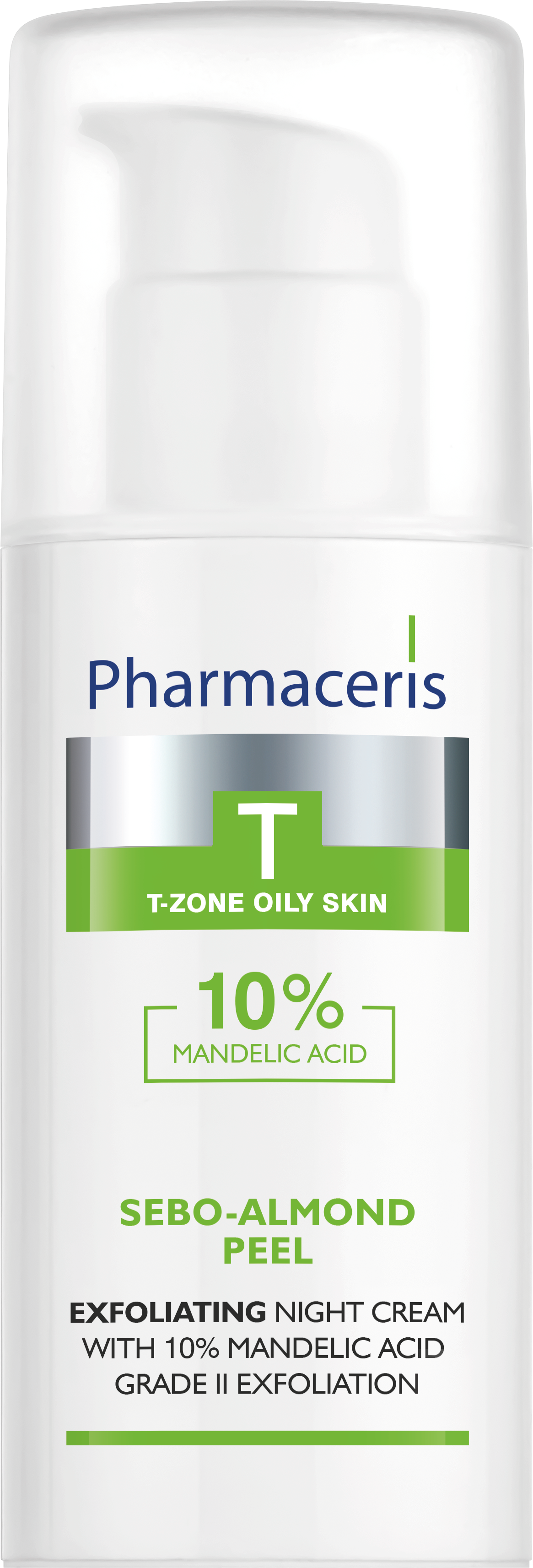 PHARMACERIS Sebo-Almnog Peel eksfolirajuća noćna krema sa 10% mandelične kiseline 50ml