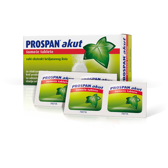 PROSPAN AKUT ŠUMEĆE TABLETE