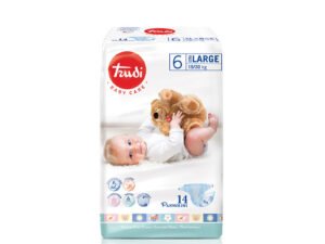 TRUDI Dry Fit pelene 6, EXTRA LARGE 15-30 KG A14