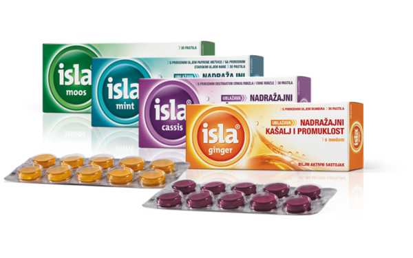 ISLA PASTILE (mint, ginger, moos, cassis)